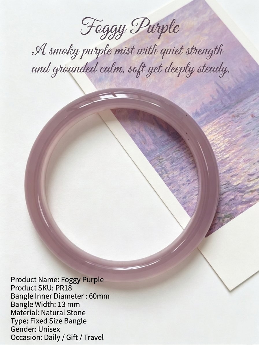foggy purple