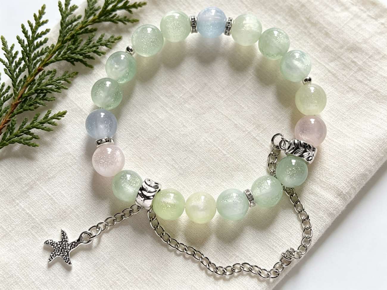 soft color jewelry for summer outfits